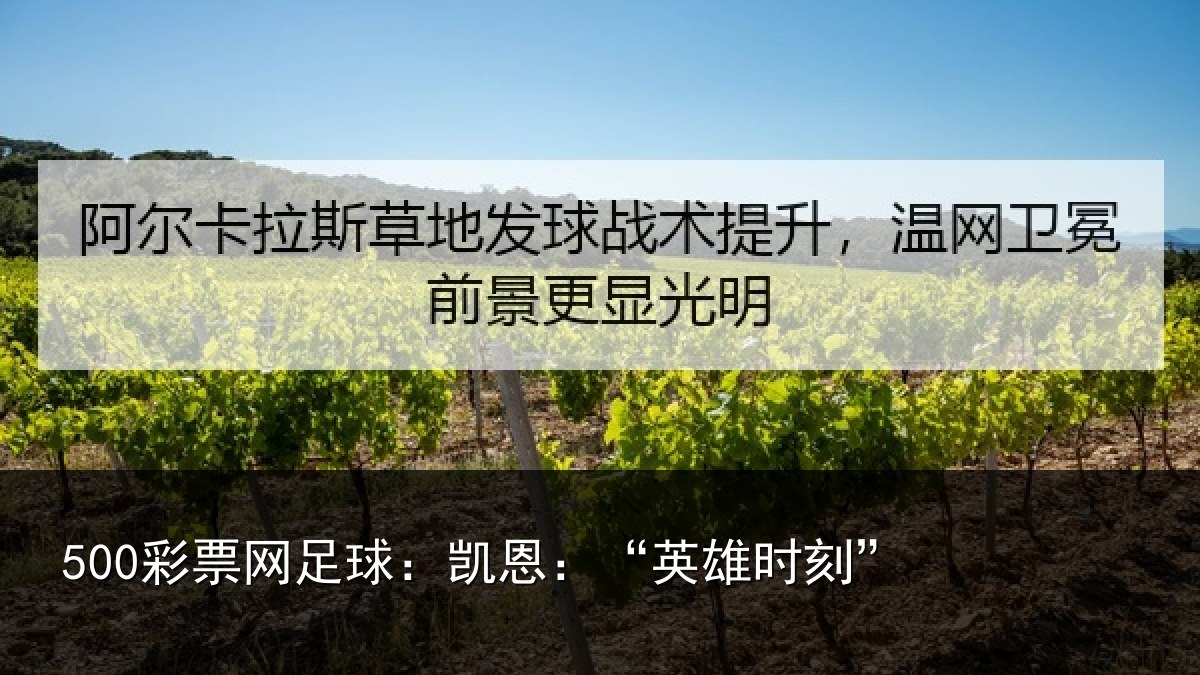 500彩票网足球：凯恩：“英雄时刻”